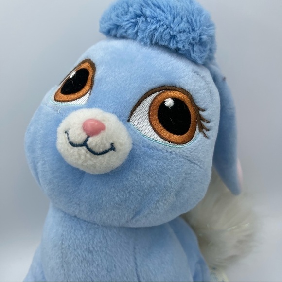 Disney Build A Bear Plush Palace Pets Snow White Rabbit Bunny Berry Blue 15” - Picture 1 of 7